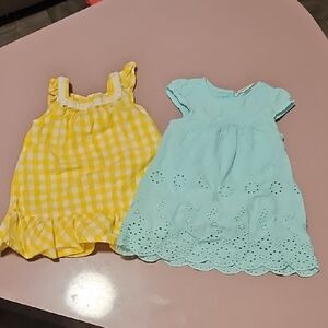 Yellow Gingham Ruffle Sundress for Kids - Sleeveless Summer Dress